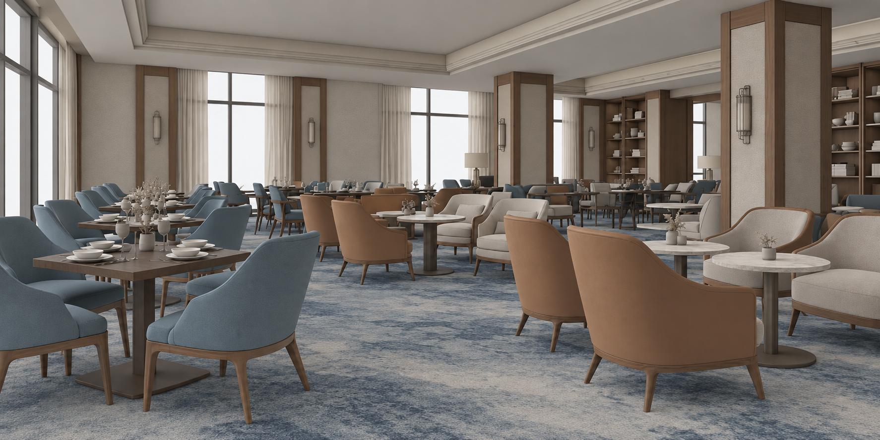 Architectural visualization draft render